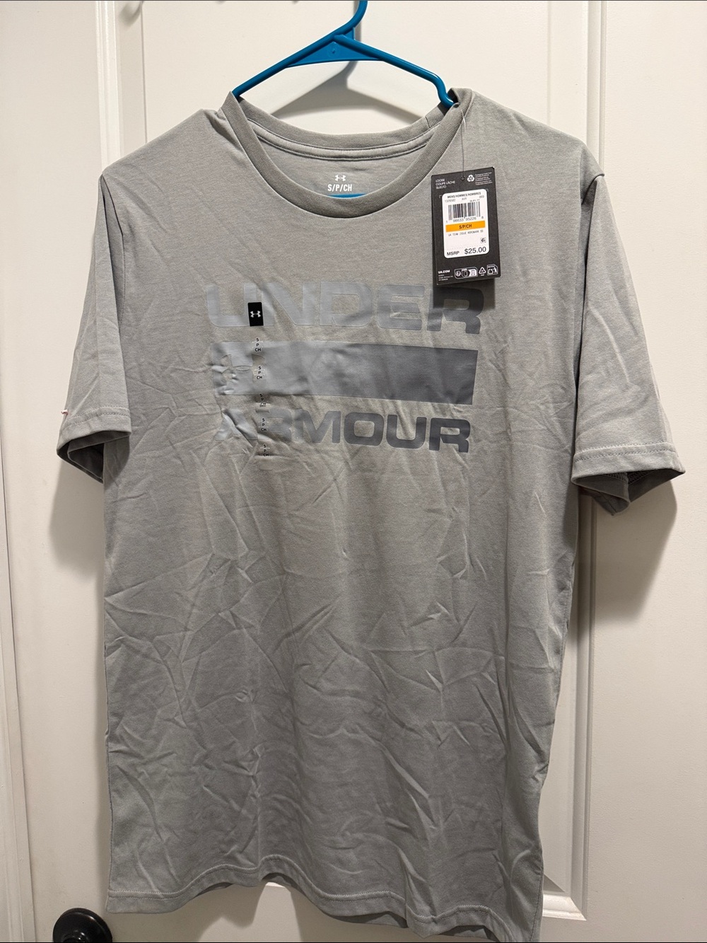 NWT Under Armour Men’s Gray Performance Short Sleeve Tee
